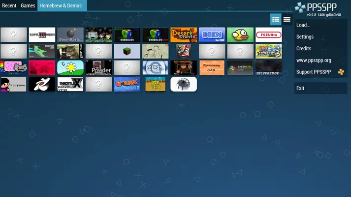 PPSSPP android App screenshot 0